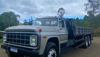 Ford F14000 truck carroceria 1989