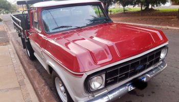 Chevrolet D10 carroceria de madeira 1981