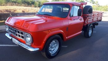 Chevrolet D10 carroceria de madeira 1980