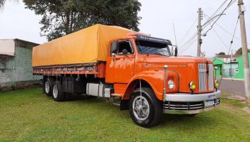 Scania 111S jacaré truck graneleiro 1980