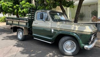 Chevrolet D10 carroceria de madeira 1980