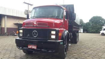 MB 2214 truck graneleiro 1988