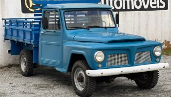 Ford F75 carroceria de madeira 1973