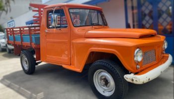 Ford F75 carroceria de madeira 1976